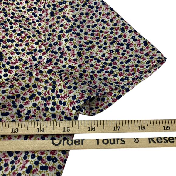 J. Crew Mercantile Floral Faux Wrap Dress Size 00 NWT - Picture 9 of 16